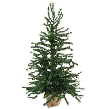 Pine Tree w Burlap Base 3ft - The Fox Decor